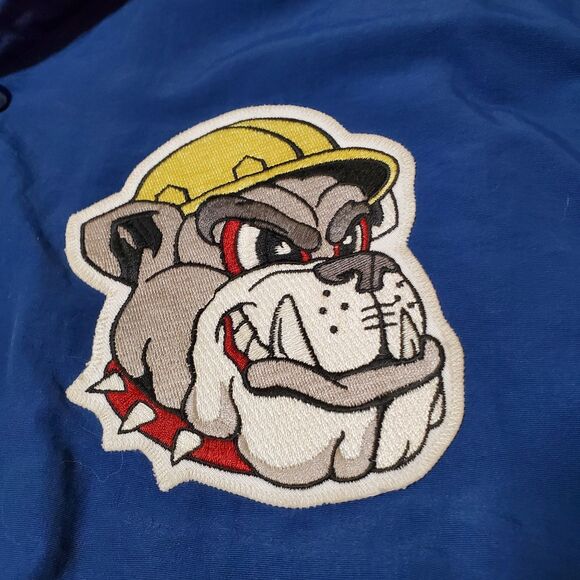 Mahoning Valley Scrapper Baseball AIS Jacket L Pro Worn Vintage MILB MLB US Made - Picture 4 of 10